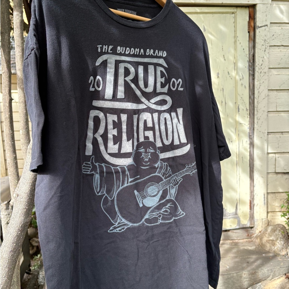 True Religion BLACK Graphic Tee